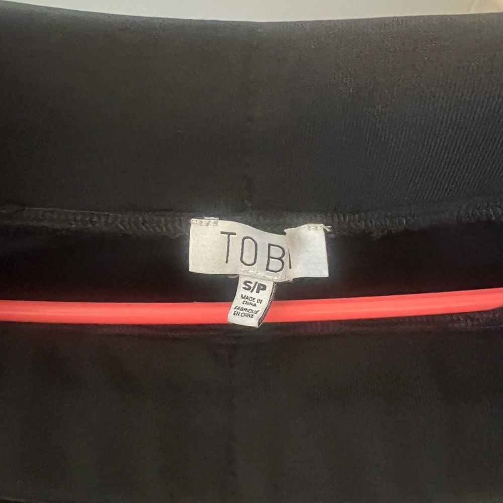 Tobi Snap Out Of It Drawstring Black Sweatpants